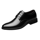 Mazefeng offers top-quality leather shoes that seamlessly blend casual comfort with formal style for business or weddings, available in plus sizes up to 44. - Stormyjay