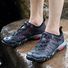 Men Outdoor Sports Water Shoes Mesh Breathable Sneakers Fishing Rubber Beach Summer New - Stormyjay