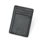 Wallets Black Business Card Holder For Men Simple Purse Bag - Stormyjay