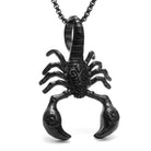 Discover our scorpion pendant necklace, crafted from 316L stainless steel, offering a fashion-forward option in men's jewelry. - Stormyjay