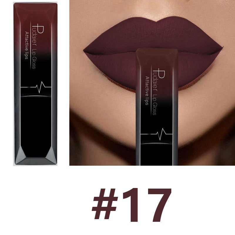 Makeup matte matte lip gloss lipstick - Stormyjay