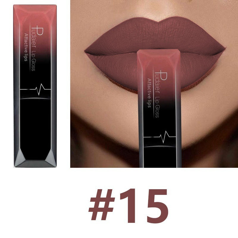 Makeup matte matte lip gloss lipstick - Stormyjay