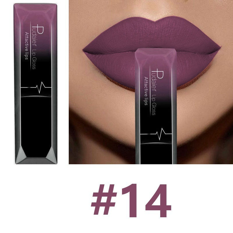 Makeup matte matte lip gloss lipstick - Stormyjay