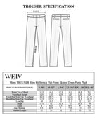 Weiv Mens Plaid Trouser Pants - Stormyjay