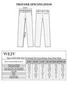 Weiv Mens Plaid Trouser Pants - Stormyjay