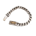 Discover the elegance of our S925 silver Cuban bracelet, designed for both men and women. - Stormyjay