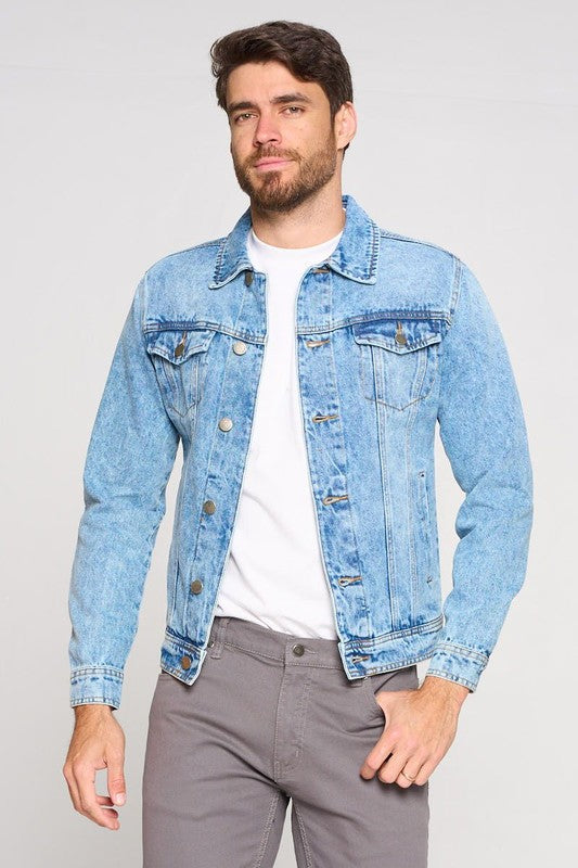 Men's Denim Jacket - Stormyjay