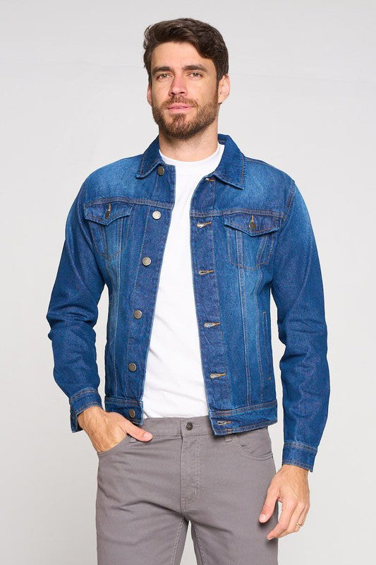 Men's Denim Jacket - Stormyjay