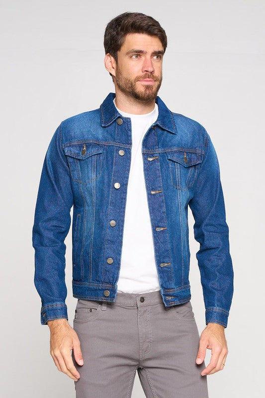 Men's Denim Jacket - Stormyjay