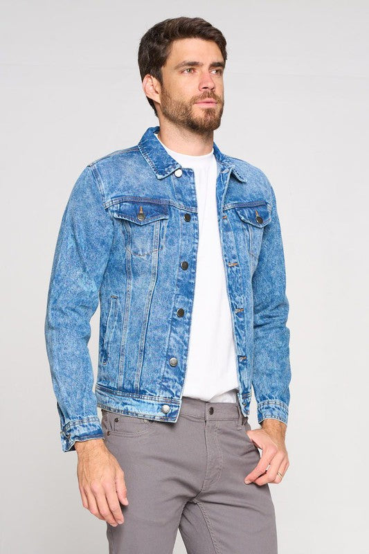 Men's Denim Jacket - Stormyjay