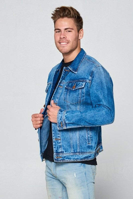 Men's Denim Jacket - Stormyjay