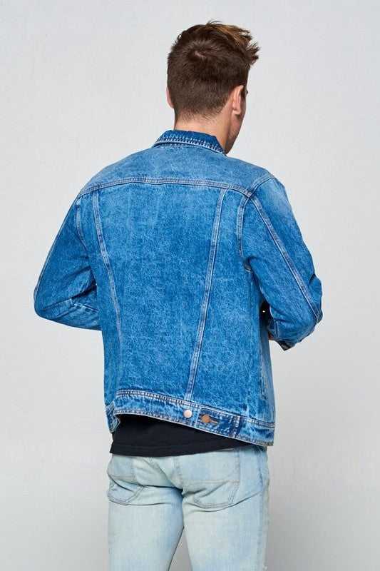 Men's Denim Jacket - Stormyjay