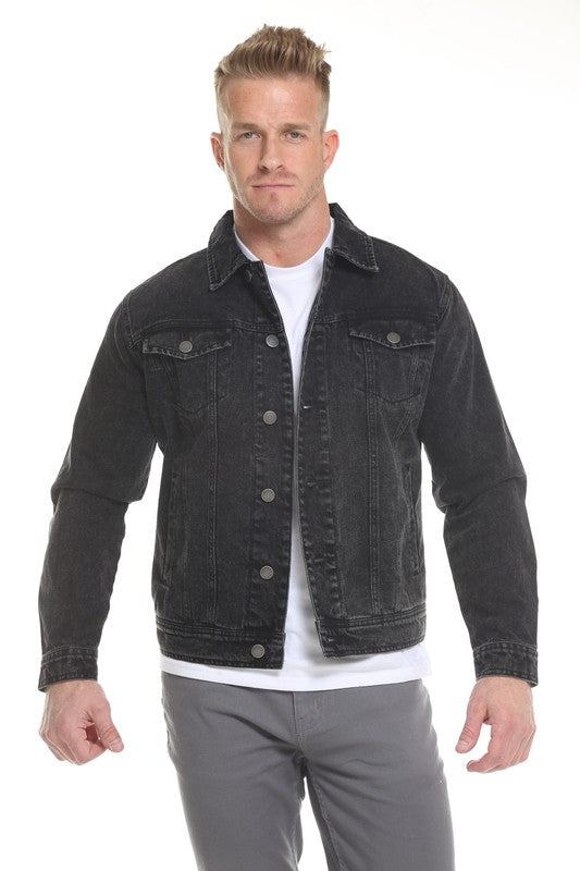 Men's Denim Jacket - Stormyjay