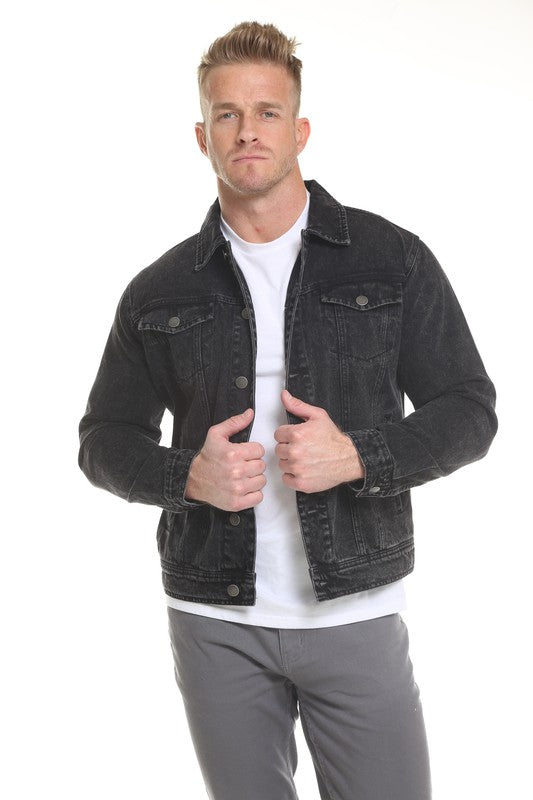 Men's Denim Jacket - Stormyjay