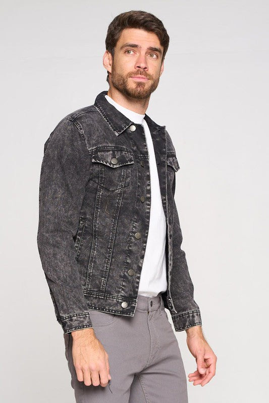 Men's Denim Jacket - Stormyjay