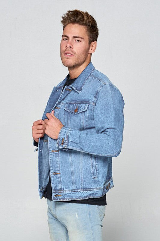 Men's Denim Jacket - Stormyjay