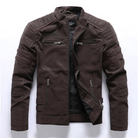 Men Leather Jacket - Stormyjay