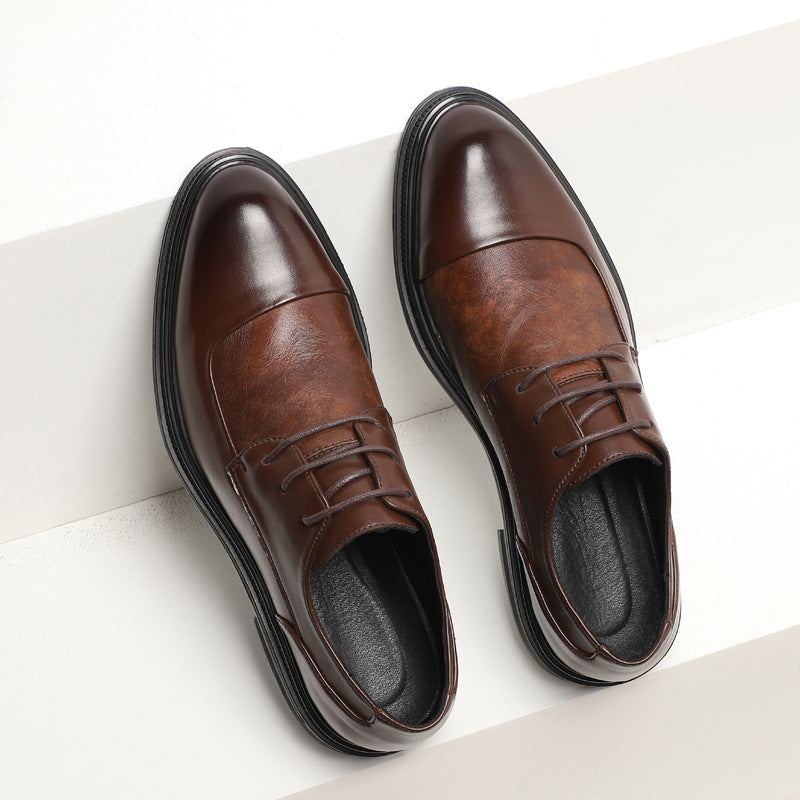 Discover the latest in men's business dress shoes – pointed British elegance for a polished look. - Stormyjay