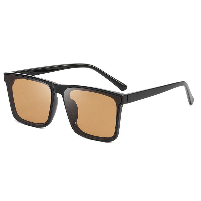 Square Sunglasses With Flat Tear Film For Men And Women - Stormyjay