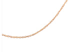 10K Gold 0.5 mm Slender & Dainty Fine Rope Chain Necklace - Stormyjay