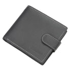 Men Wallet Short Retro Buckle Multifunctional - Stormyjay