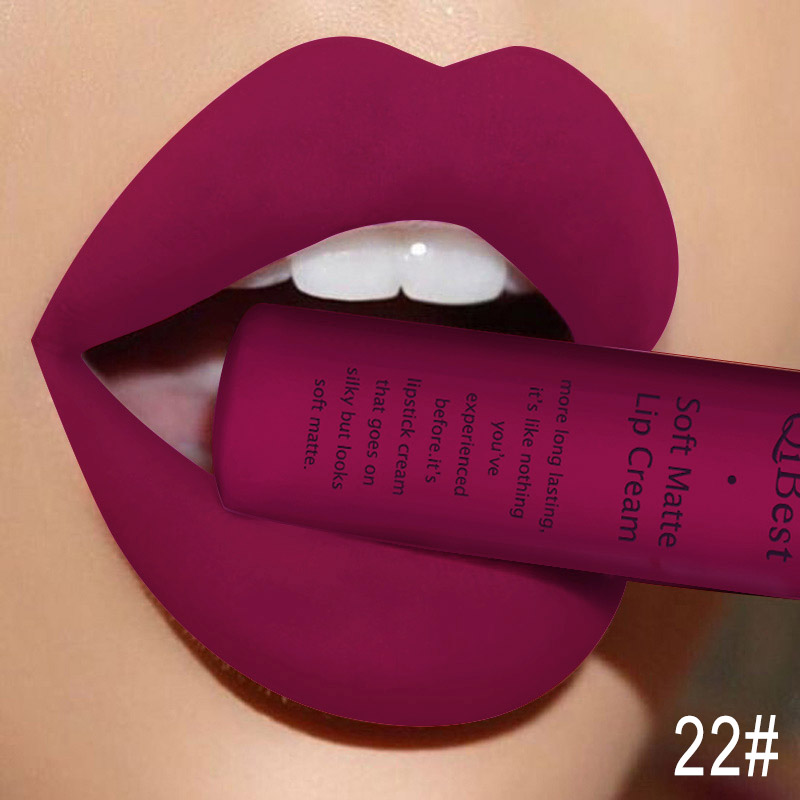 Qibest makeup brand matte lipstick - Stormyjay