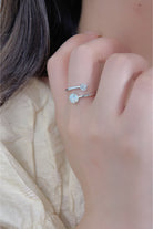 Opal 925 Sterling Silver Bypass Ring - Stormyjay