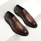 Discover the latest in men's business dress shoes – pointed British elegance for a polished look. - Stormyjay