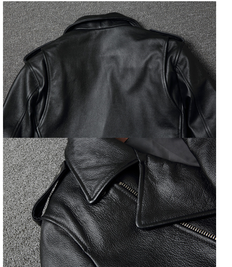 Harley's New Motorcycle Jacket Leather Men - Stormyjay