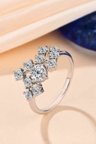 1.2 Carat Moissanite 925 Sterling Silver Ring - Stormyjay