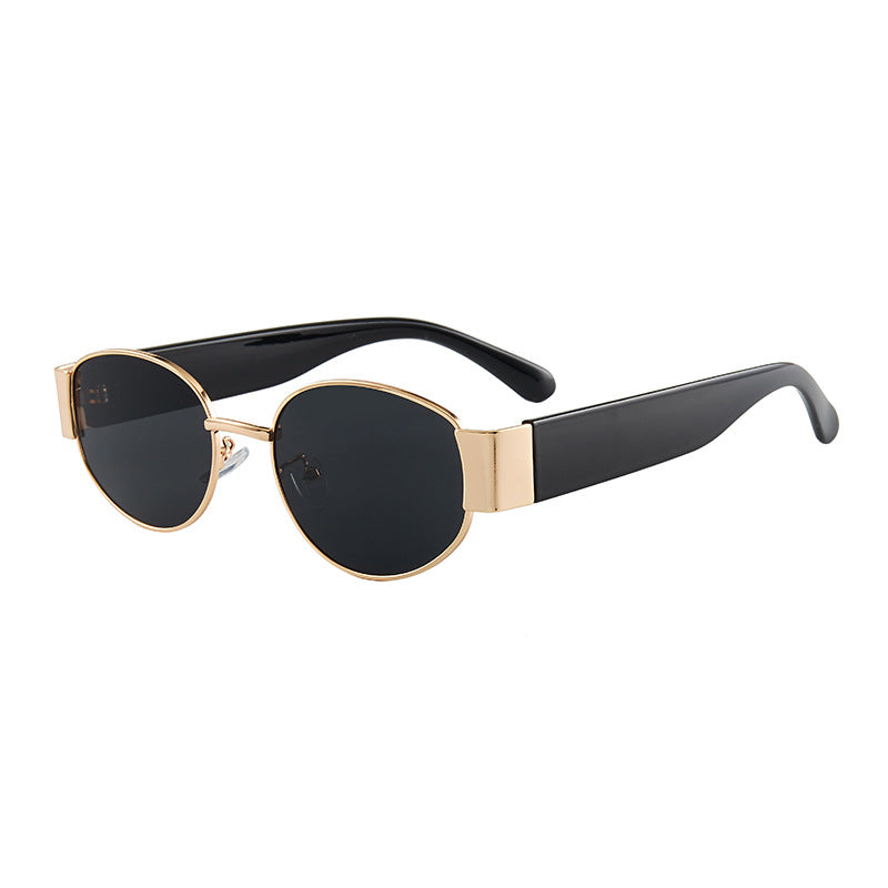 Trendy Small Frame Round Sunglasses Women Men Luxury - Stormyjay