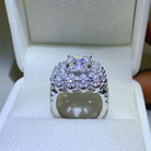 3 Carat Moissanite 925 Sterling Silver Ring - Stormyjay