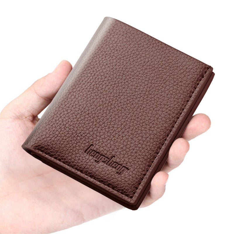 Men's Wallet Short Men Wallet Men's Vertical Style - Stormyjay