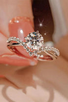 Bold Beauty 1 Carat Moissanite Heart-Shaped Ring - Stormyjay