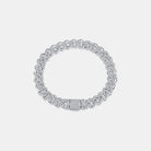 4.63 Carat Moissanite 925 Sterling Silver Bracelet - Stormyjay