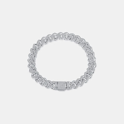 4.63 Carat Moissanite 925 Sterling Silver Bracelet - Stormyjay