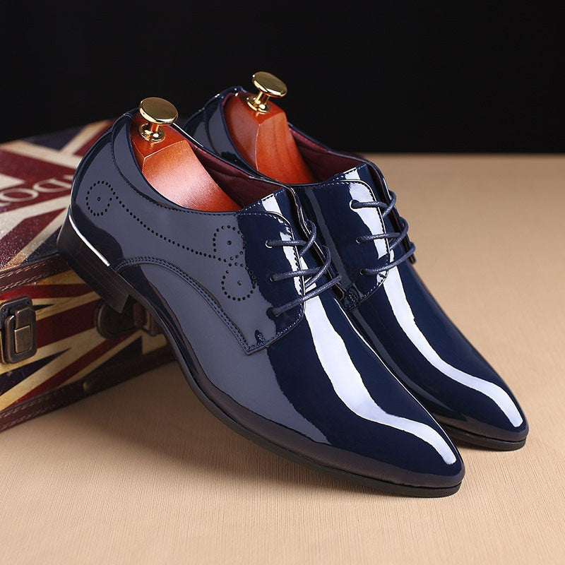 Discover men's leather shoes designed for business casual dress. - Stormyjay