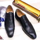 Embrace summer style with British-inspired men's business dress shoes adorned with spots. - Stormyjay