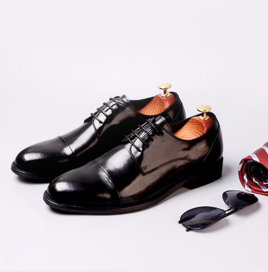 Youthful men's business leather dress shoes for a polished look. - Stormyjay