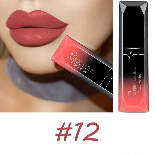 Makeup matte matte lip gloss lipstick - Stormyjay