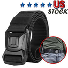 Quick Button Release Buckle Military Belt Strap Tactical Waistband Belts For MEN - Stormyjay