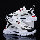 White Sneakers Men Non Slip Walking Running Shoes Sports - Stormyjay