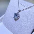 2 Carat Moissanite 925 Sterling Silver Necklace - Stormyjay