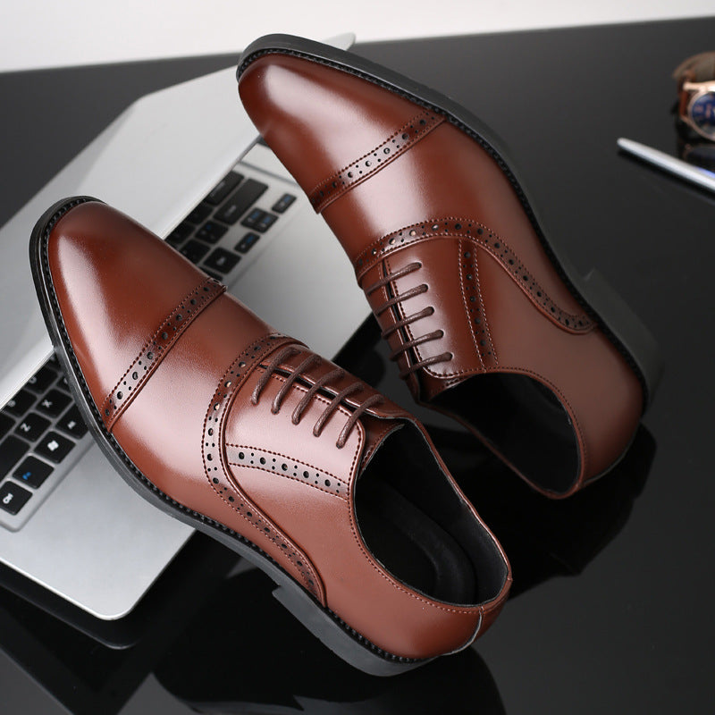 Elevate your business attire with these stylish English shoes. - Stormyjay