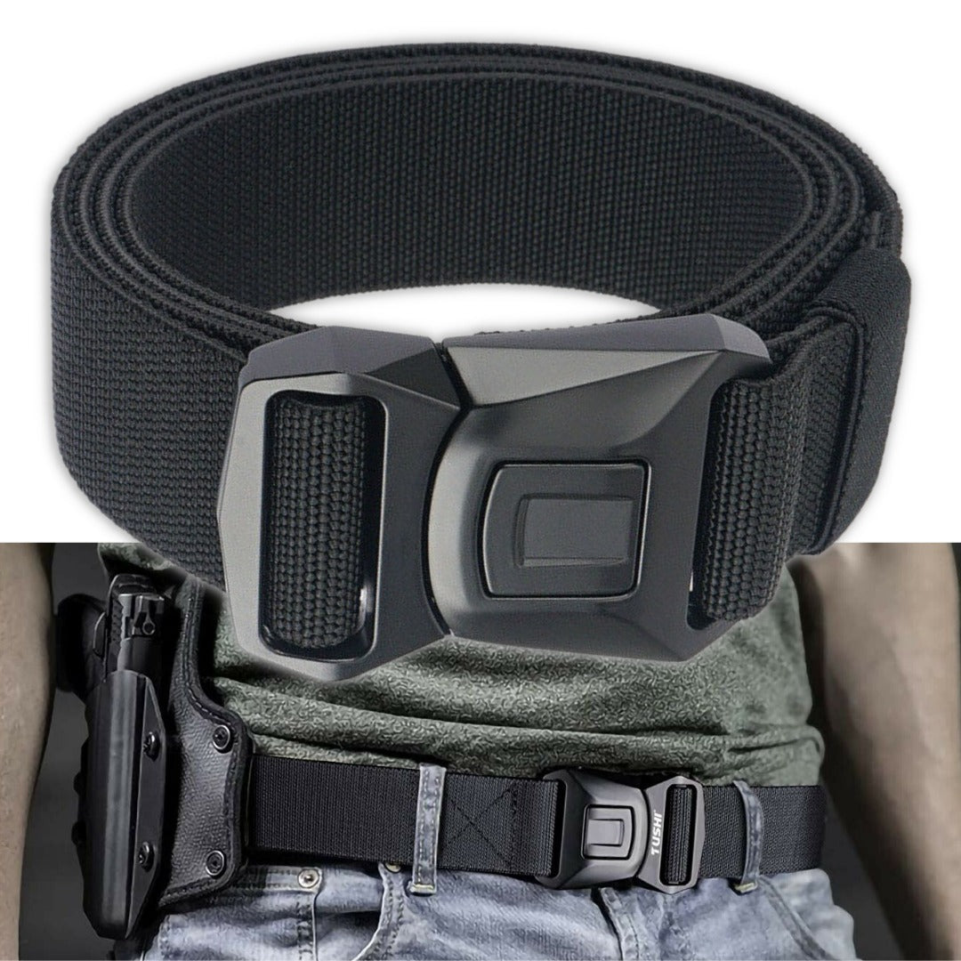 Quick Button Release Buckle Military Belt Strap Tactical Waistband Belts For MEN - Stormyjay