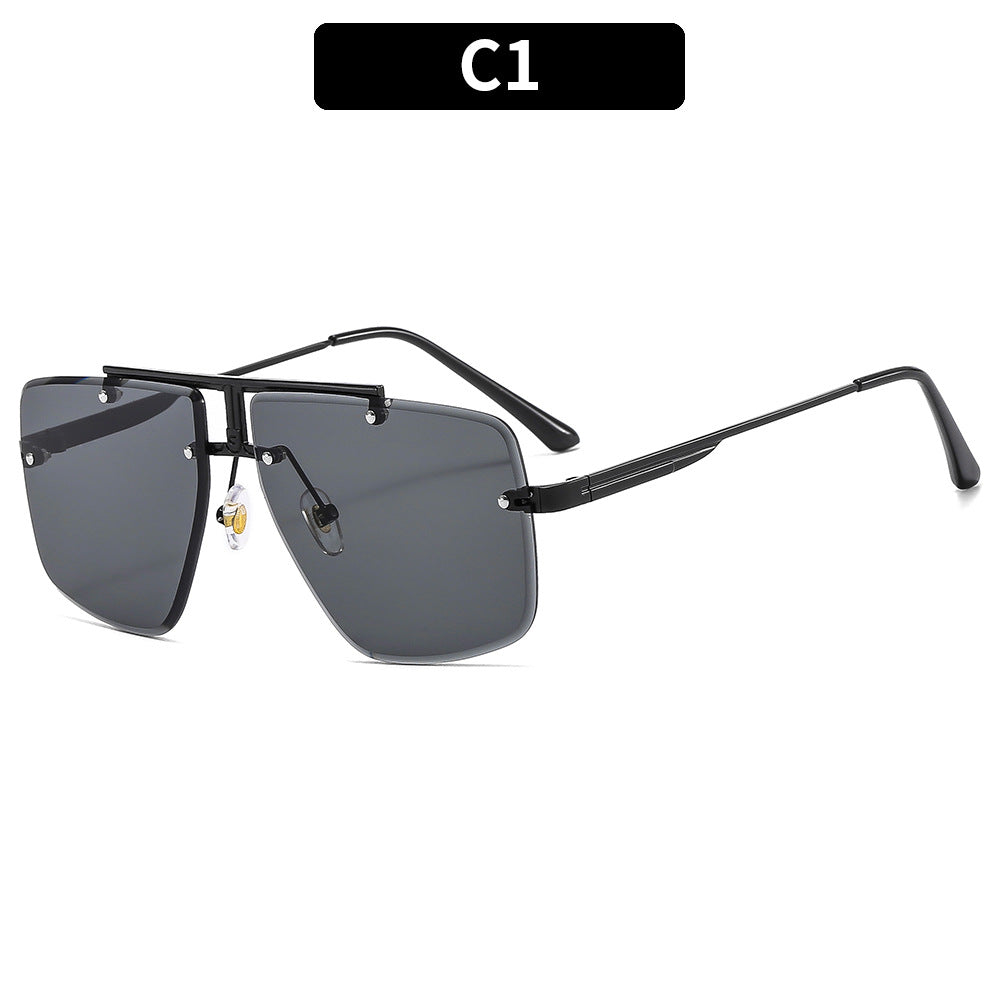 Sunglasses Square Frame Retro Men - Stormyjay