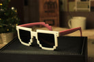 Sunglasses Men Pixel Mosaic Style - Stormyjay