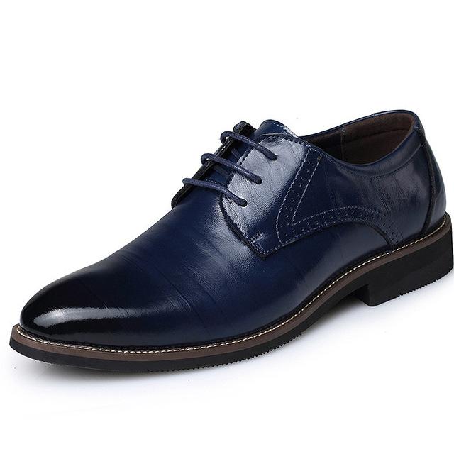 Men's Leather Dress Shoes - Stormyjay