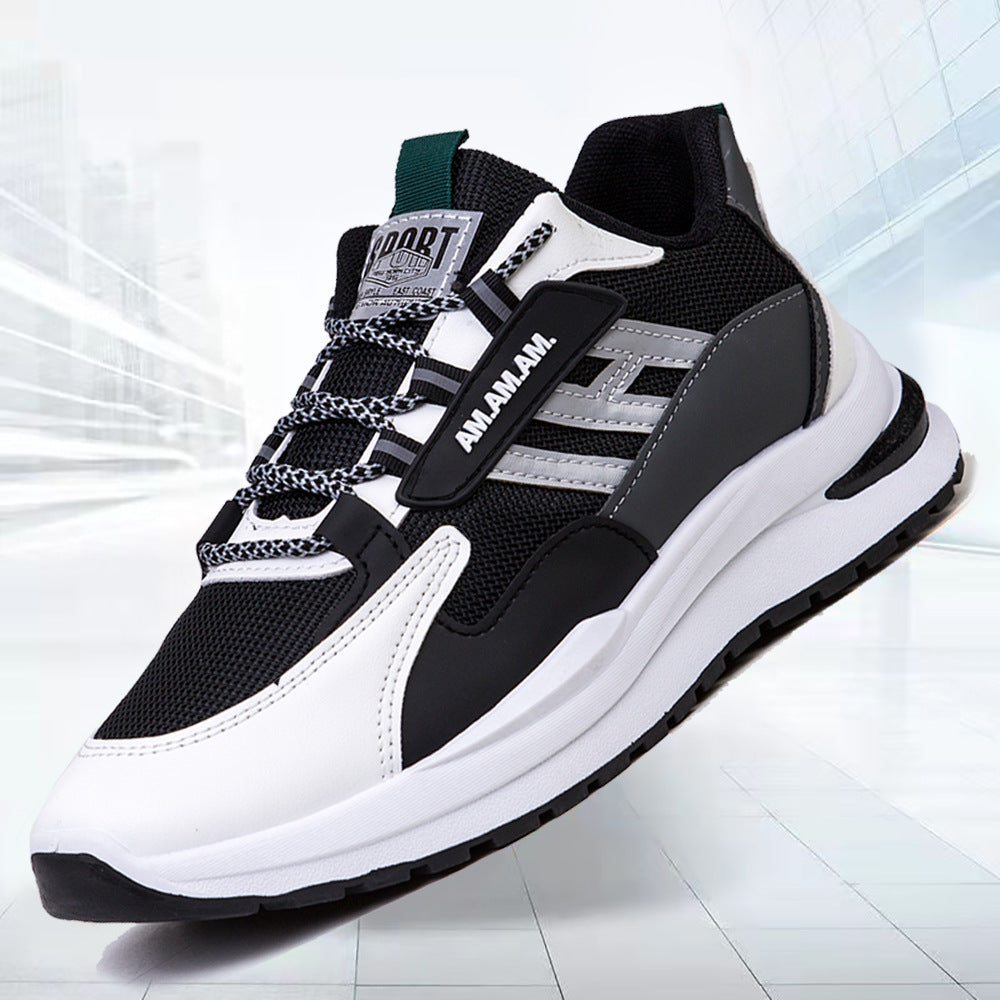 Men Sneakers White Sports Shoes Running Walking - Stormyjay