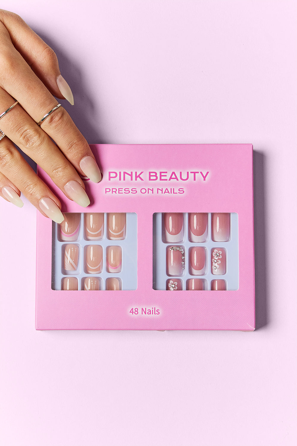 SO PINK BEAUTY Press On Nails 2 Packs - Stormyjay